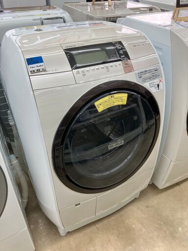 HITACHI 日立 11.0/6.0㎏ドラム式洗濯乾燥機 2016 BD-V9800L No.1172● ※現金、クレジット、スマホ決済対応※