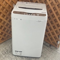 【愛品館江戸川店】シャープ6.0kg全自動洗濯機（2020年製）...