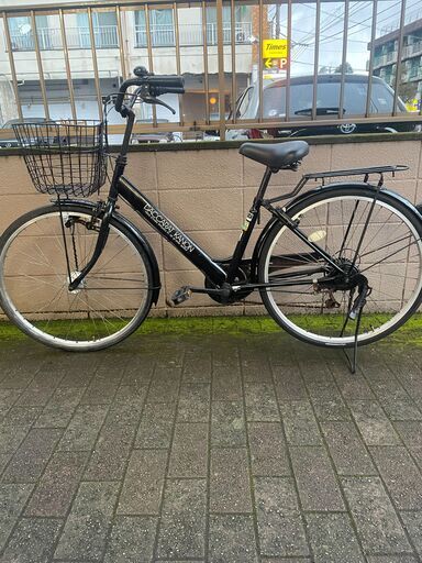 リサイクルショップどりーむ荒田店 No1139 自転車　ママチャリ　シティサイクル　２６インチ　人気の黒♪　ギア切り替え付き♪　LEDオートライト付き♪　鍵付き♪ リサイクルショップどりーむ荒田店 No1139 自転車 ママチャリ シティ