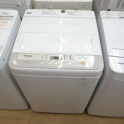 41/602 パナソニック 5.0kg洗濯機 2019年製 NA-F50B12 【モノ市場知立店】