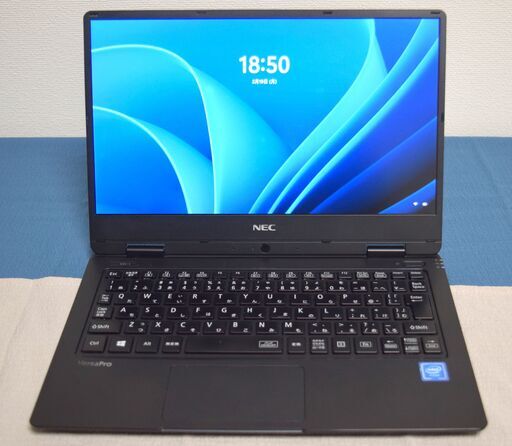 NECノートPC 2018年7月製 薄型スリム 高速SSD メモリ4G Wifi対応 最新