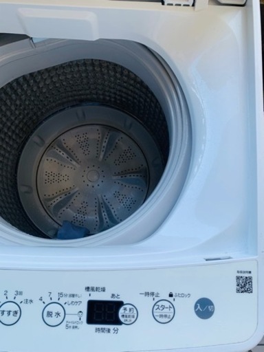 ☆ジモティー割あり☆4.5kg洗濯機/2022/クリ-ニング済み/HG-4918