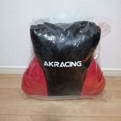 【未使用】AKRACING ウエストパッドクッション 赤 袋入り