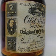 古酒 未開封 バーボン オールド ウェラー アンティーク 107 巾着付 1本
