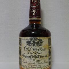 古酒 未開封 バーボン オールド ウェラー アンティーク 107 巾着付 1本