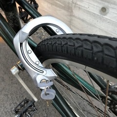 受付終了【ハーレーダビッドソン】中古シティサイクル 追加パーツ多数 自転車