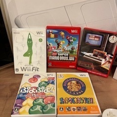 Wii 本体とソフトセット