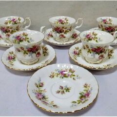 ROYAL ALBERT カップ＆ソーサー　5客　セット　MOS...