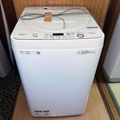 早い者勝ち❗️SHARP 洗濯機 5.5kg【美品】