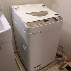 SHARP ES-T5CBK 乾燥機付き洗濯機　2019年製