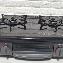 美品　Rinnai ガステーブル　ガスコンロ KG35NPBKR...