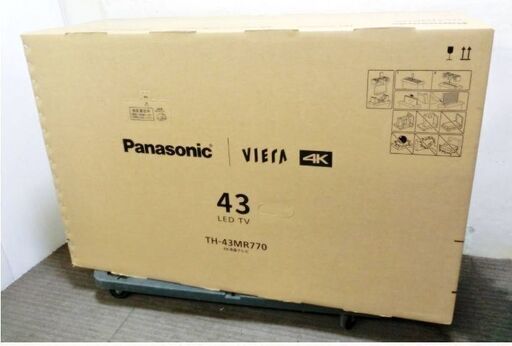 【　新品　未開封　】Panasonic　VIERA　43型　4K　液晶テレビ　TH-43MR770　ブルーレイディスクレコーダー一体型　Blu-ray　レコーダー
