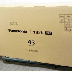 【　新品　未開封　】Panasonic　VIERA　43型　4K...