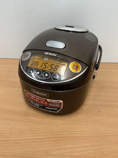 象印 圧力IH炊飯ジャー NP-ZA10 2014年製 5.5合炊き