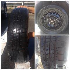 ✨夏タイヤ　ブリジストン　４本セット　ホイール付(カバー付)✨
