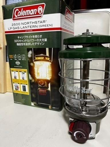 コールマン　ランタン　マントル付き