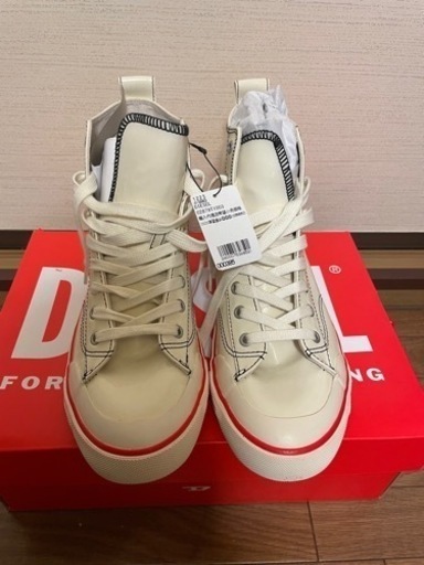 ★新品未使用★DIESEL ディーゼル S-ATHOS MID スニーカー Y02879 P4789 T1003 メンズ 元箱 タグ付 27.0cm