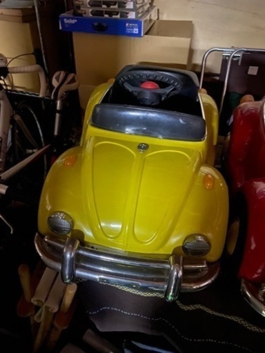 鉄製　ペダルカー　ヴィンテージ　VW ビートル