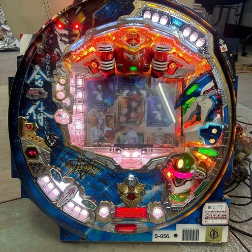 CRフィーバー創聖のアクエリオンSF-TV 基盤 カバーなし パチンコ パチスロ ※通電確認済み 動作未確認 写真の物が全て 汚れ等あり