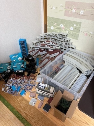 【決定】Nゲージ引退品まとめ売り（レール・パワーパック・未使用品・ジャンク品）