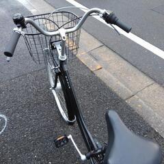 中古自転車2931 前後タイヤ新品！ 27インチ 6段ギヤ LEDオート 