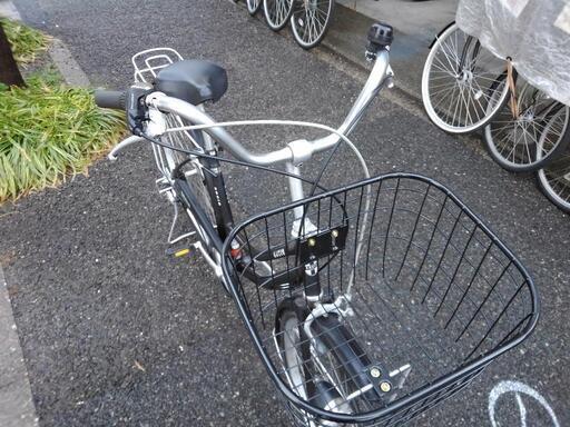 中古自転車2931 前後タイヤ新品！ 27インチ 6段ギヤ LEDオート