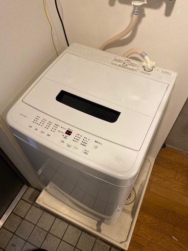 (購入して1年以内)アイリスオーヤマ 洗濯機 5kg 幅54cm