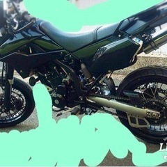 【ネット決済・配送可】KAWASAKI DトラッカーX 高年式　...