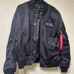 ALPHA INDUSTRIES バイク用プロテクター付きジャケット