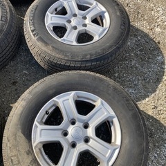 ジープラングラーアンリミテッド純正ホイル 5本セット センター