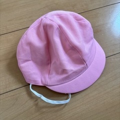 保育園　幼稚園　帽子　ピンク黄色