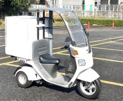 HONDA　ジャイロキャノピー　実働車４スト　ミニカー登録済ノーヘルＯＫ　乗って帰れます！