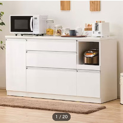 【送料設置込み】ニトリ キッチンカウンター 食器棚 キッチン収納 家具 ニトリ⭐︎キッチン収納 キッチンカウンター食器棚