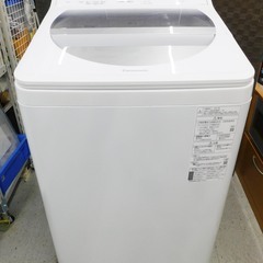【恵庭】Panasonic　全自動洗濯機　NA-FA80H8　2...