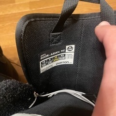 BURTONスノーボードセット（板、ケース、ブーツ、ビンディング）