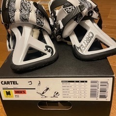 BURTONスノーボードセット（板、ケース、ブーツ、ビンディング）