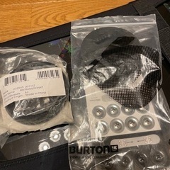 BURTONスノーボードセット（板、ケース、ブーツ、ビンディング）