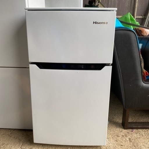 【現状渡し】【2019年製】Hisense ハイセンス 2ドア 冷凍冷蔵庫 HR-B95A 93L