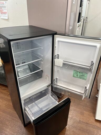 リサイクルショップどりーむ天保山店　No11543　冷蔵庫　2ドア　三菱　146L　2020年製　オシャレブラック　高年式 リサイクルショップどりーむ天保山店 No11543 冷蔵庫 2ドア 三菱 146L