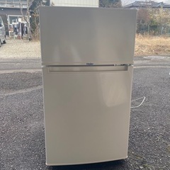 ★Haier 冷凍冷蔵庫 JR-N85A 2017年製　ホワイト...