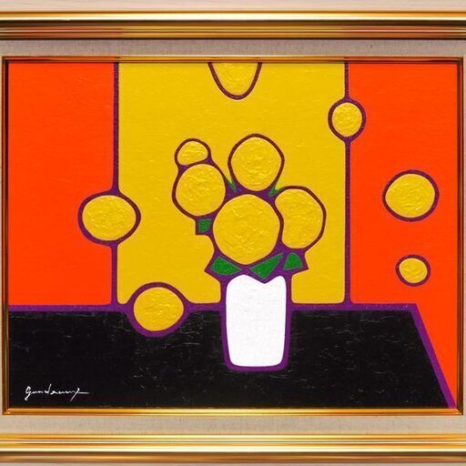 グスタフクリムト作画 TheMaiden 良質キャンバス 豪華 金箔額絵