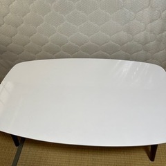 折りたたみテーブル(ツヤホワイト)