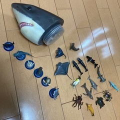 海の生き物　美ら海水族館の模型など　おもちゃ　フィギュア