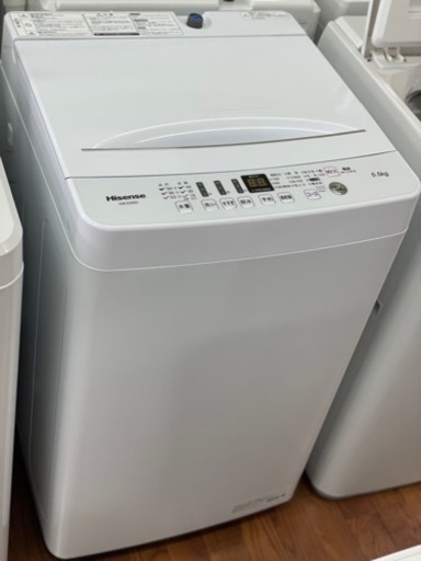 送料・設置込み可　洗濯機　5.5kg  Hisense 2021年