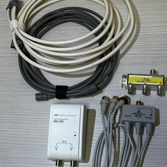 日本アンテナ UHF・VHFコンセントブースター VRC-202 他