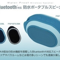 【未使用品‼️】プリンストン Bluetooth対応 防水ポータ...