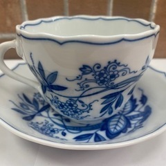 【愛品館 江戸川店】フッチェンロイター ブルーオニオン コーヒータイムセット ID:102-026775-007