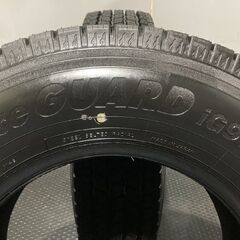 未走行に近い YOKOHAMA ice GUARD iG91 195/80R15 107/105 L LT 15インチ スタッドレス 2本 22年製 ハイエース キャラバン等　(MTF573) クレジットカード QRコード決済可能