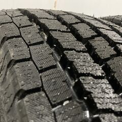 未走行に近い YOKOHAMA ice GUARD iG91 195/80R15 107/105 L LT 15インチ スタッドレス 2本 22年製 ハイエース キャラバン等　(MTF573) クレジットカード QRコード決済可能