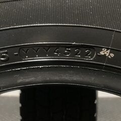 未走行に近い YOKOHAMA ice GUARD iG91 195/80R15 107/105 L LT 15インチ スタッドレス 2本 22年製 ハイエース キャラバン等　(MTF573) クレジットカード QRコード決済可能